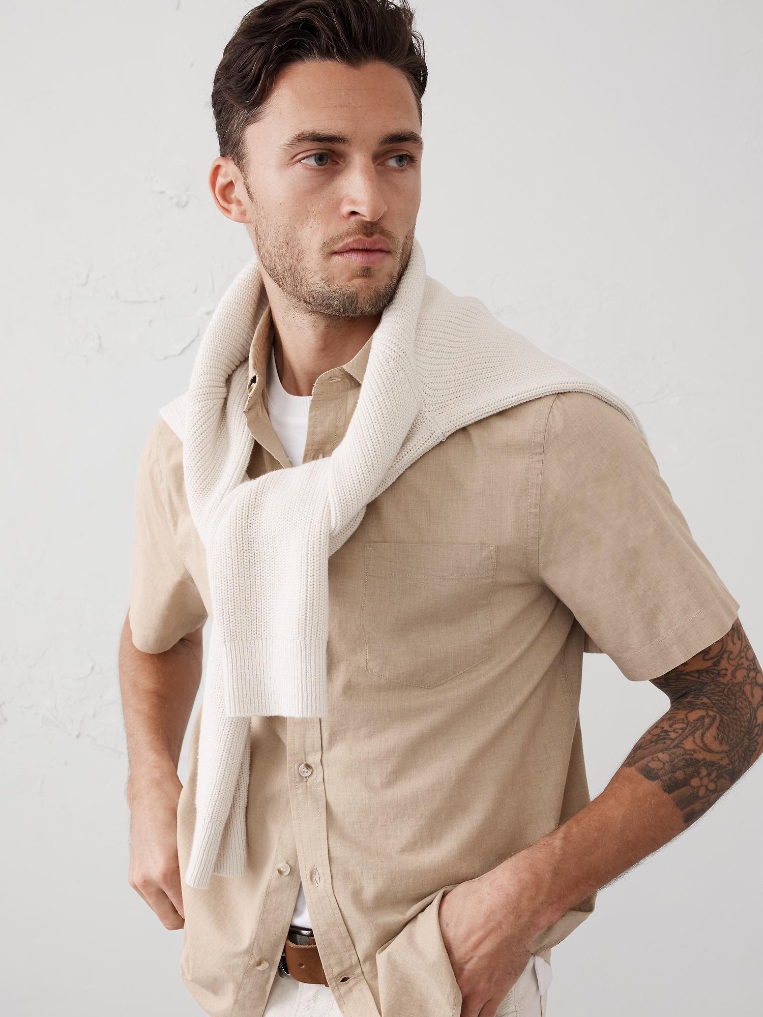 Slim Softwash Cotton Shirt Product Image