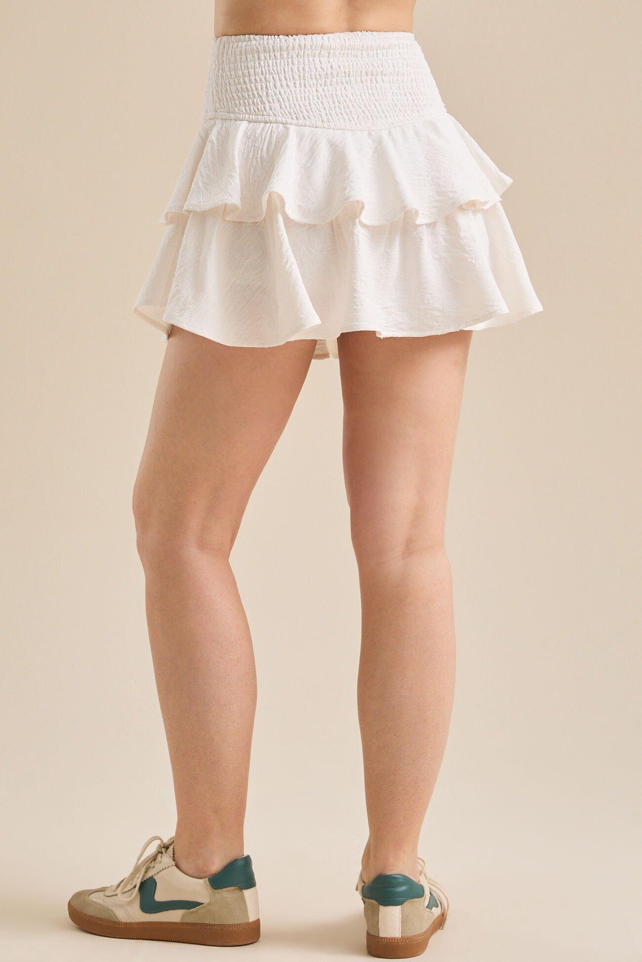 Lyla Ruffle Mini Skort Product Image