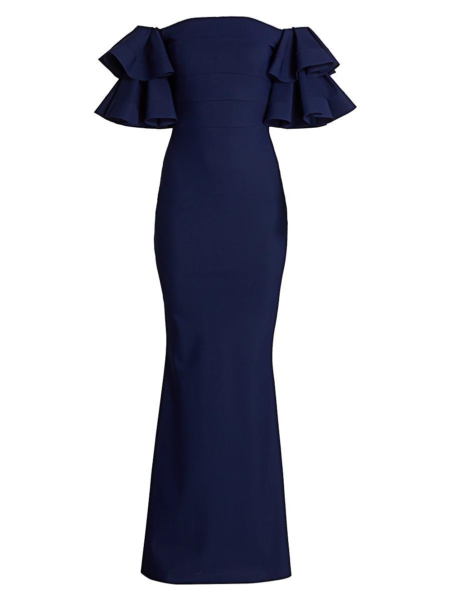 Womens Parvati Off-The-Shoulder Gown Product Image