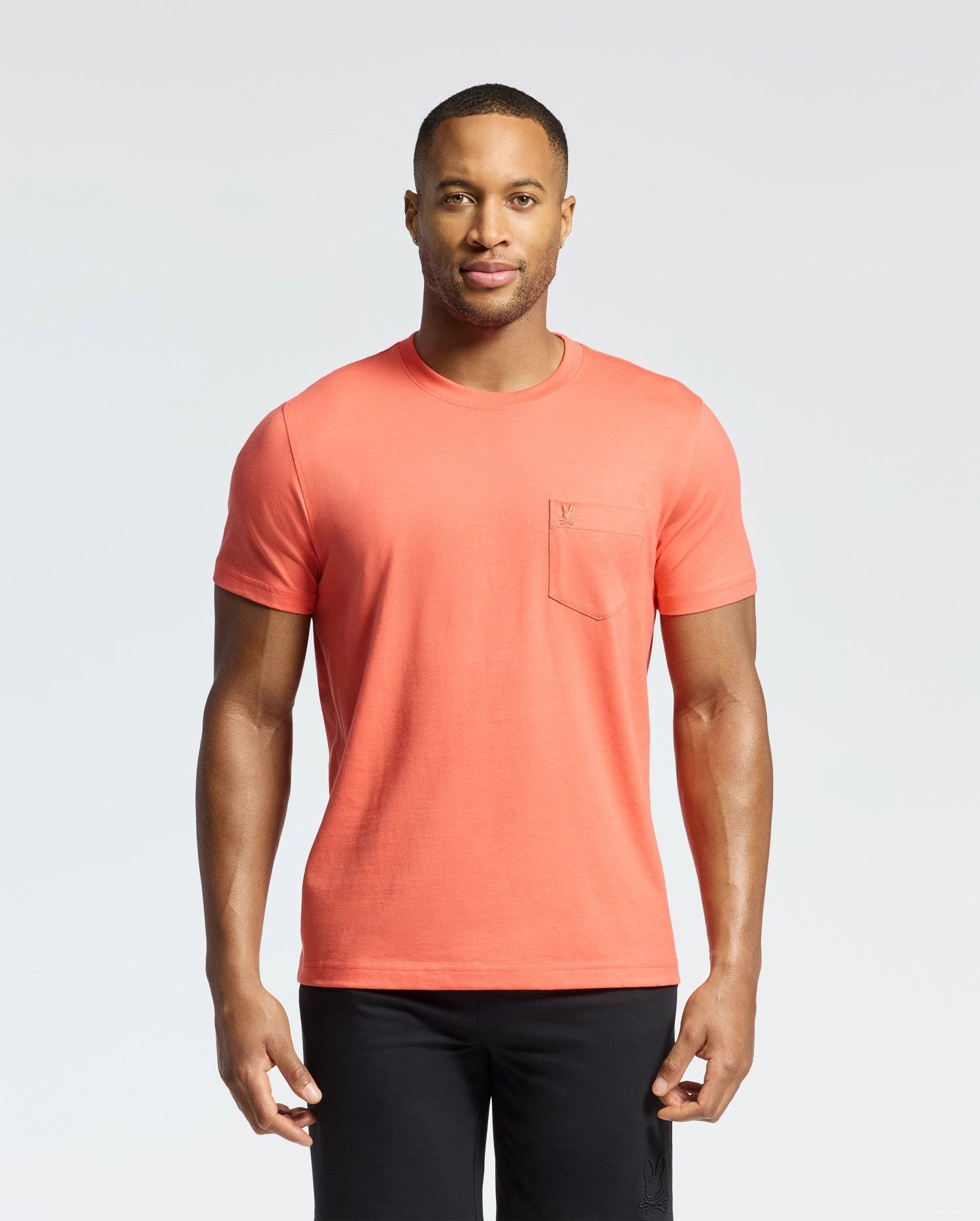 MENS BONNIE REGULAR FIT POCKET TEE - B6U011D200 Male Product Image