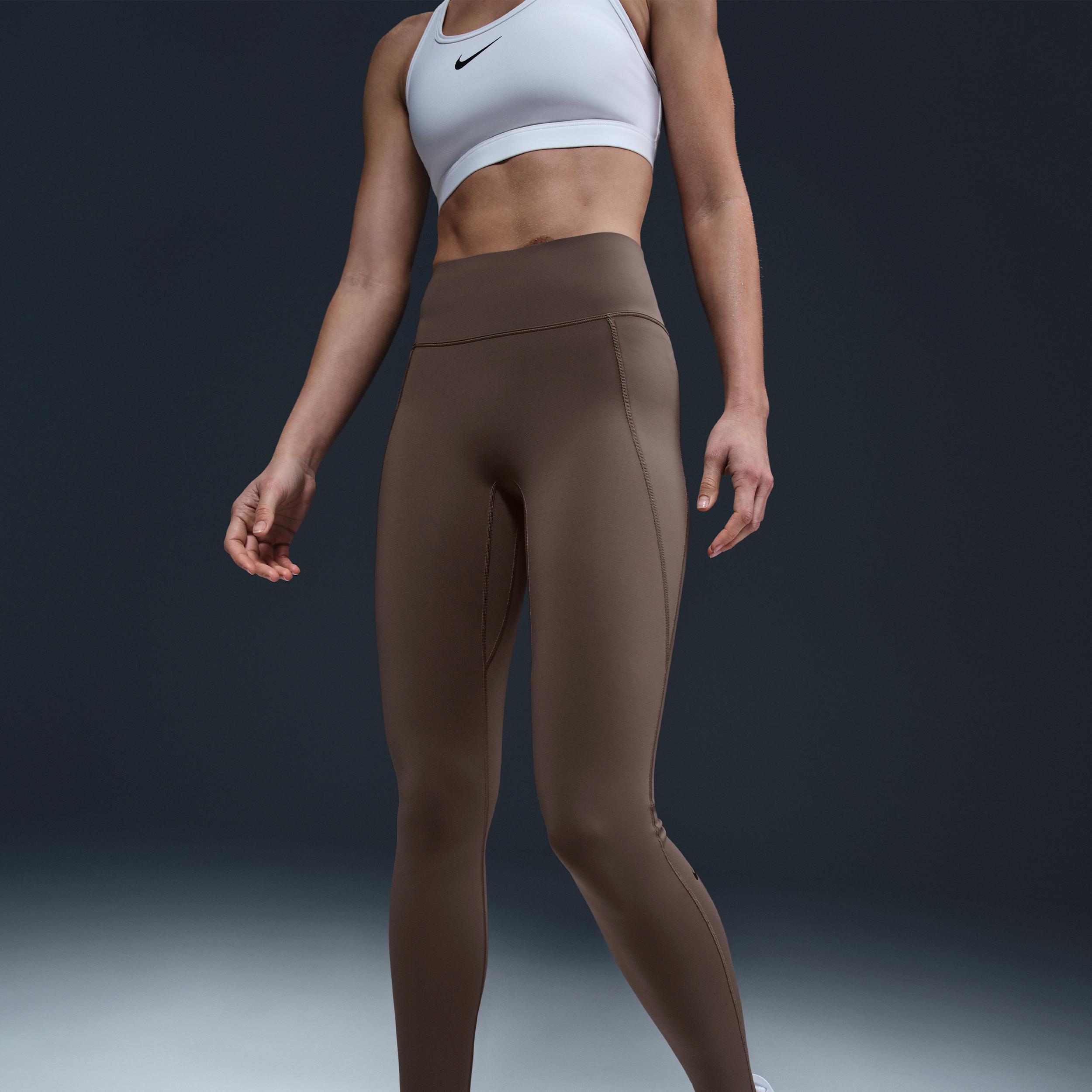 Nike Women's Universa Medium-Support High-Waisted Full-Length Leggings with Pockets Product Image