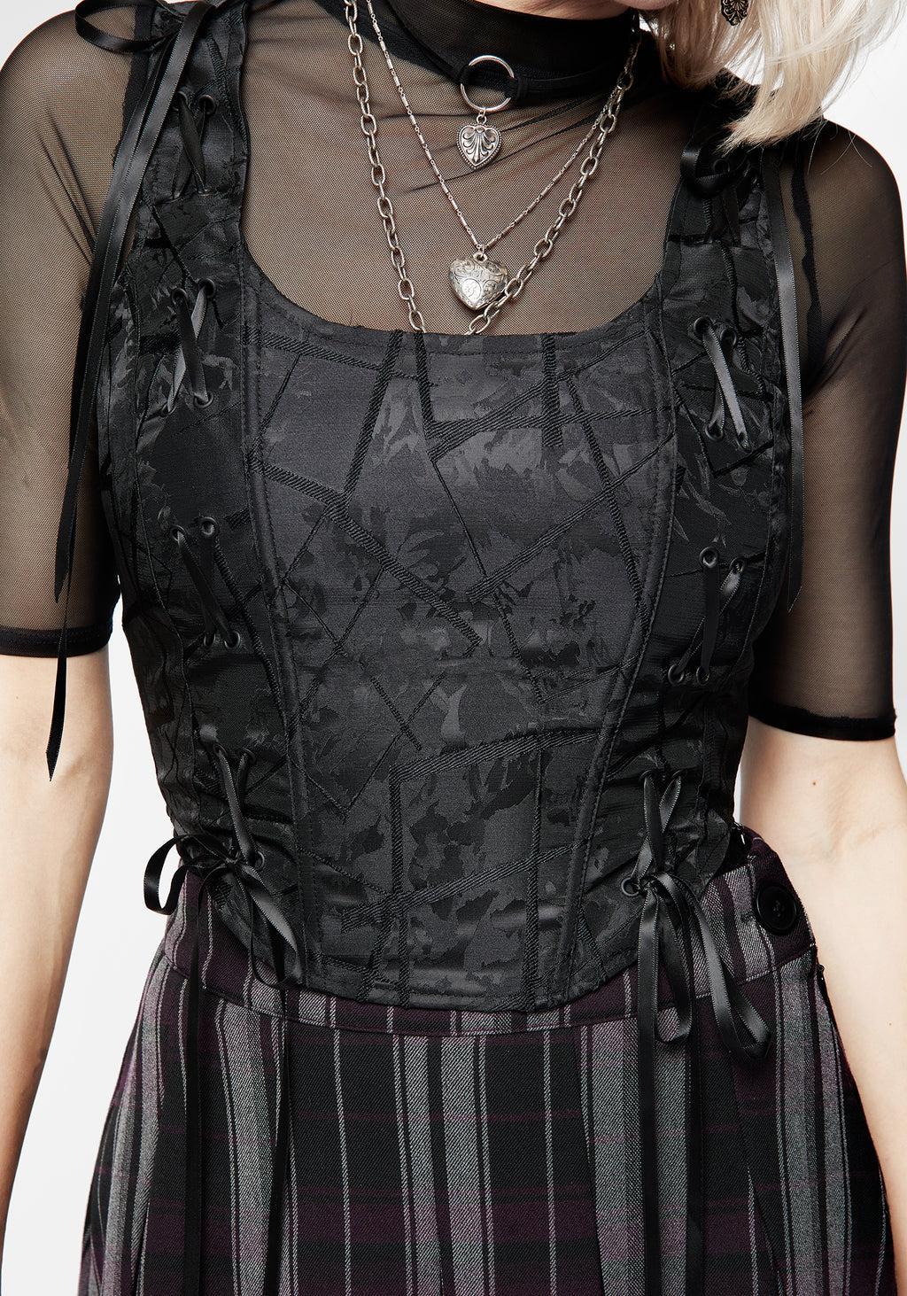 Chatelaine Lace Detail Corset Top Product Image