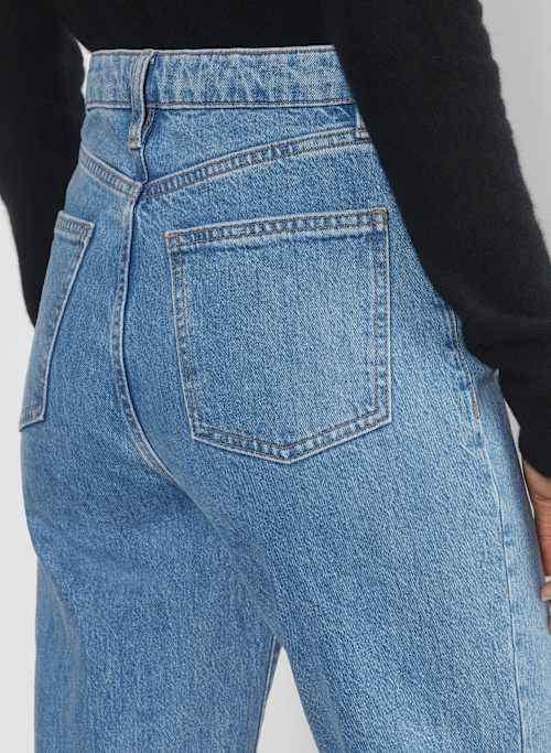 rowan super hi-rise straight jean Product Image