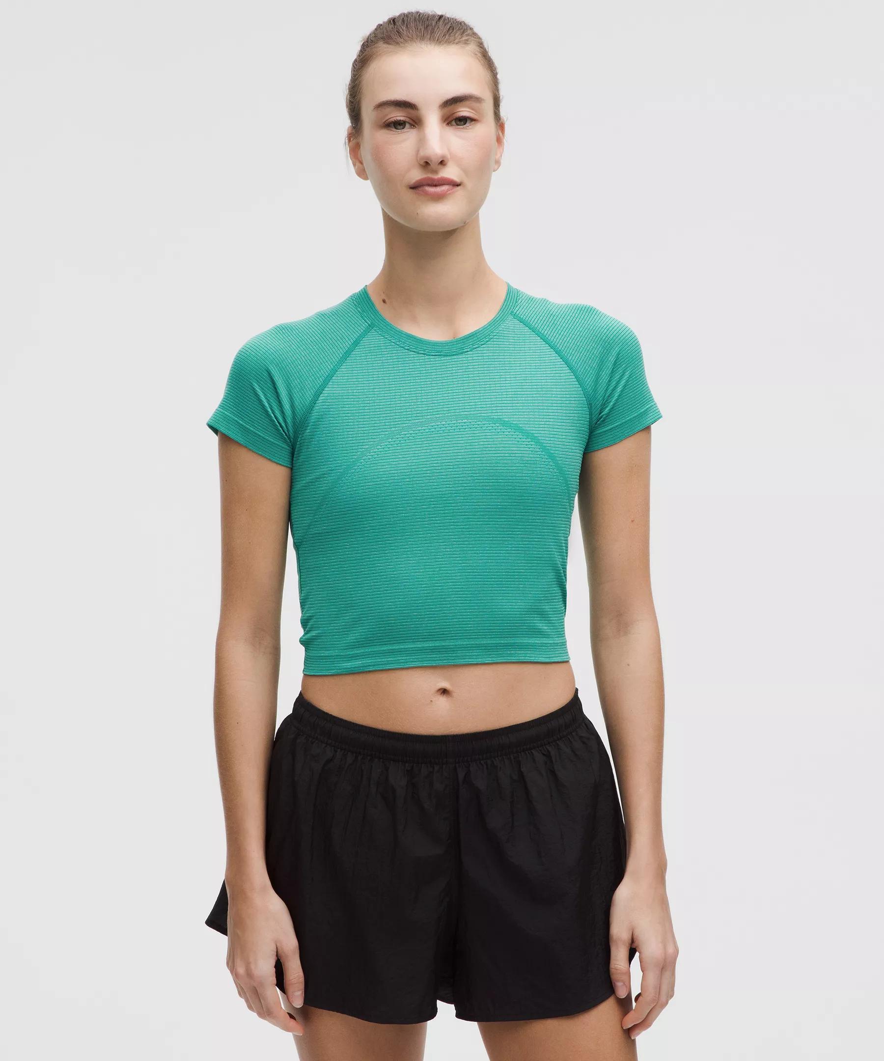 Swiftly Tech Cropped Short-Sleeve Shirt 2.0 Product Image