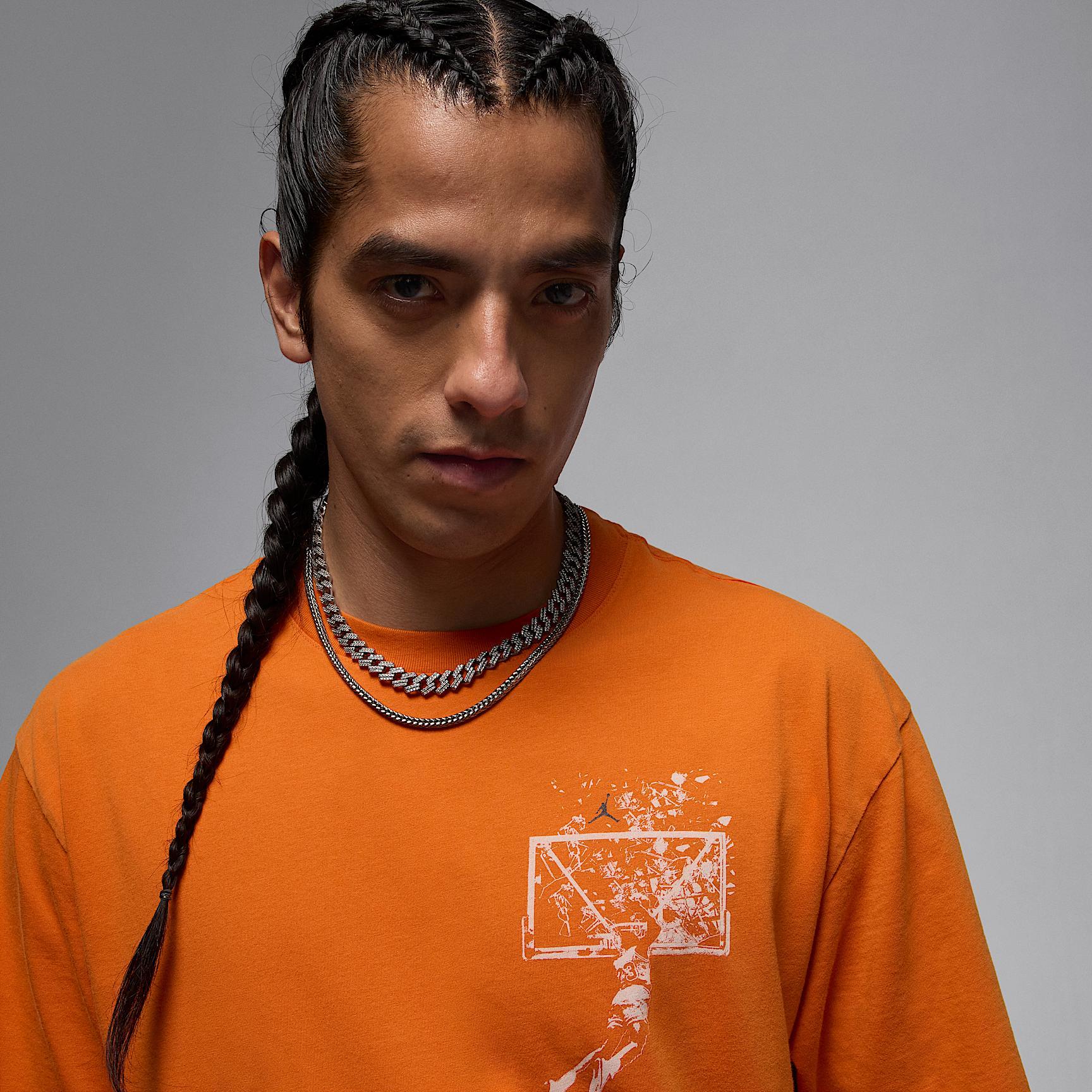 Jordan Brooklyn Men's Oversized Graphic T-Shirt Product Image