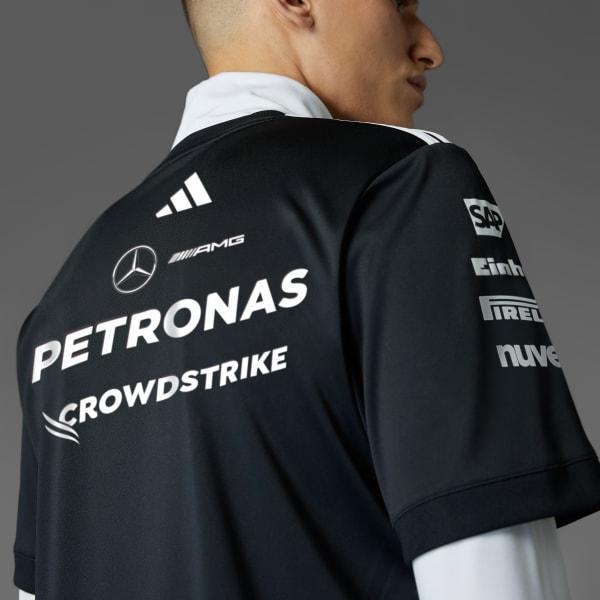 adidas MERCEDES - AMG PETRONAS FORMULA ONE TEAM DRIVER JERSEY Black S Mens Product Image