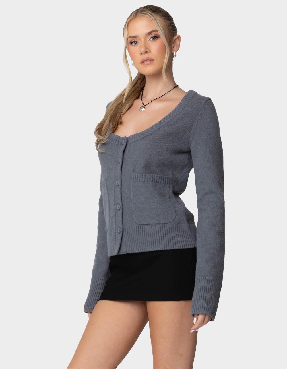 EDIKTED Daphnee Knit Cardigan Product Image