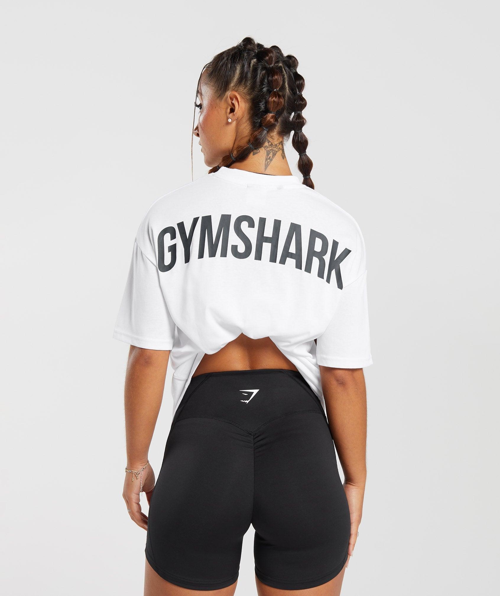 Power Oversized T-Shirt - White Female Product Image
