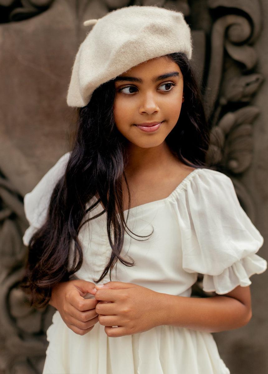 Libbie Pant in Silver/Oat Girls Product Image