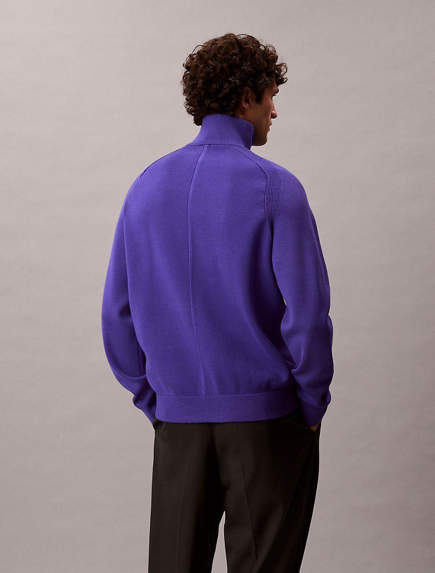 Tech Knit Quarter Zip Sweater Product Image