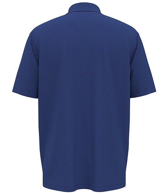 Callaway Gingham Printed Short Sleeve Golf Polo Shirt Product Image