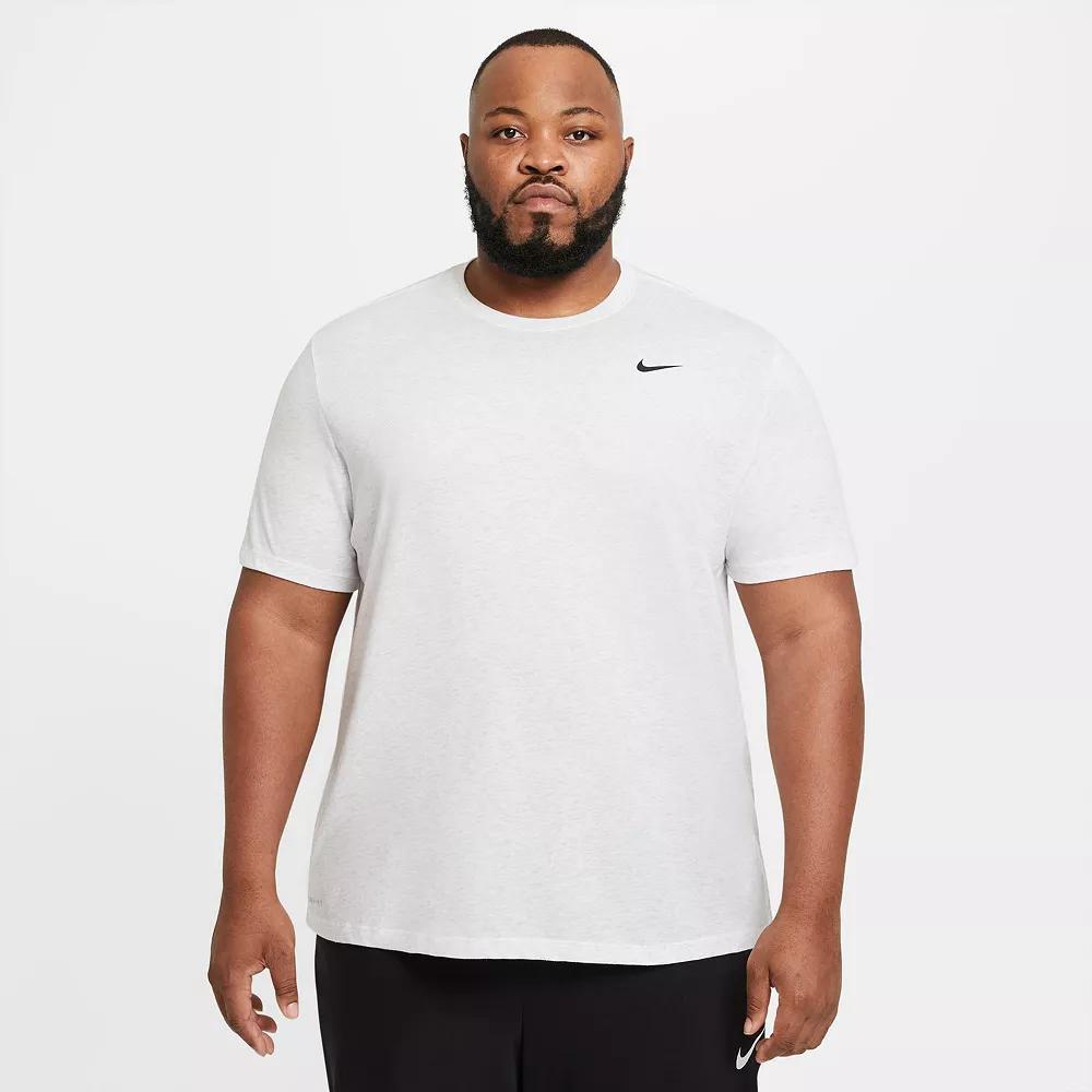 Big & Tall Nike Dri-FIT Training Tee, Men's, Size: 3XL, Black Grey Product Image
