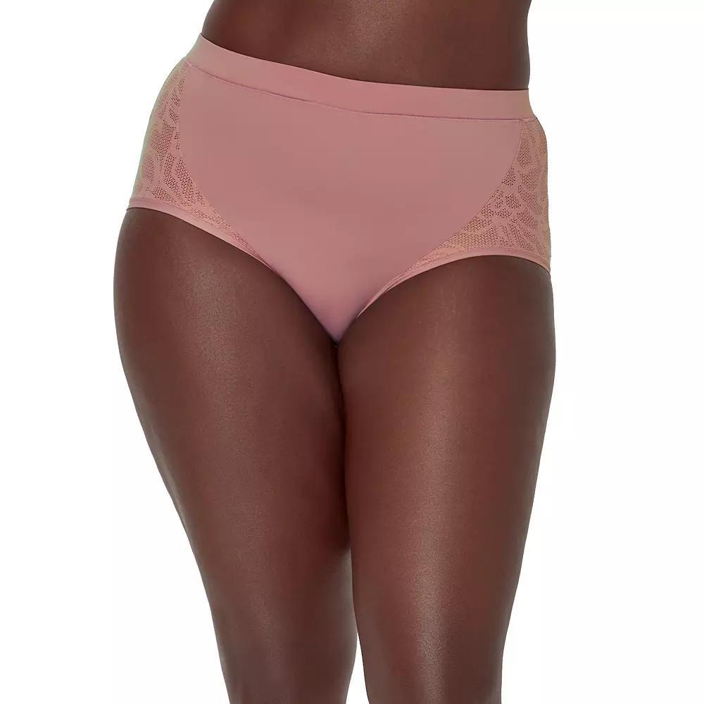 Women's Bali®'s Coolest Smoothing High-Waist Brief Panty DFCSBF, Size: Small, Smokey Purple Mauve Product Image