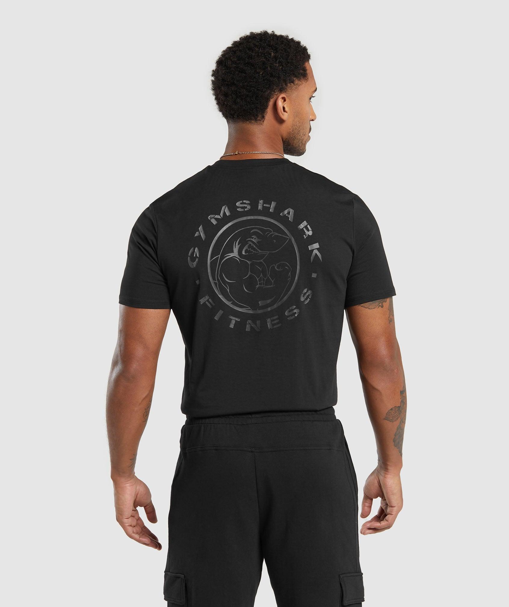 Gymshark Legacy T-Shirt - Black Male Product Image
