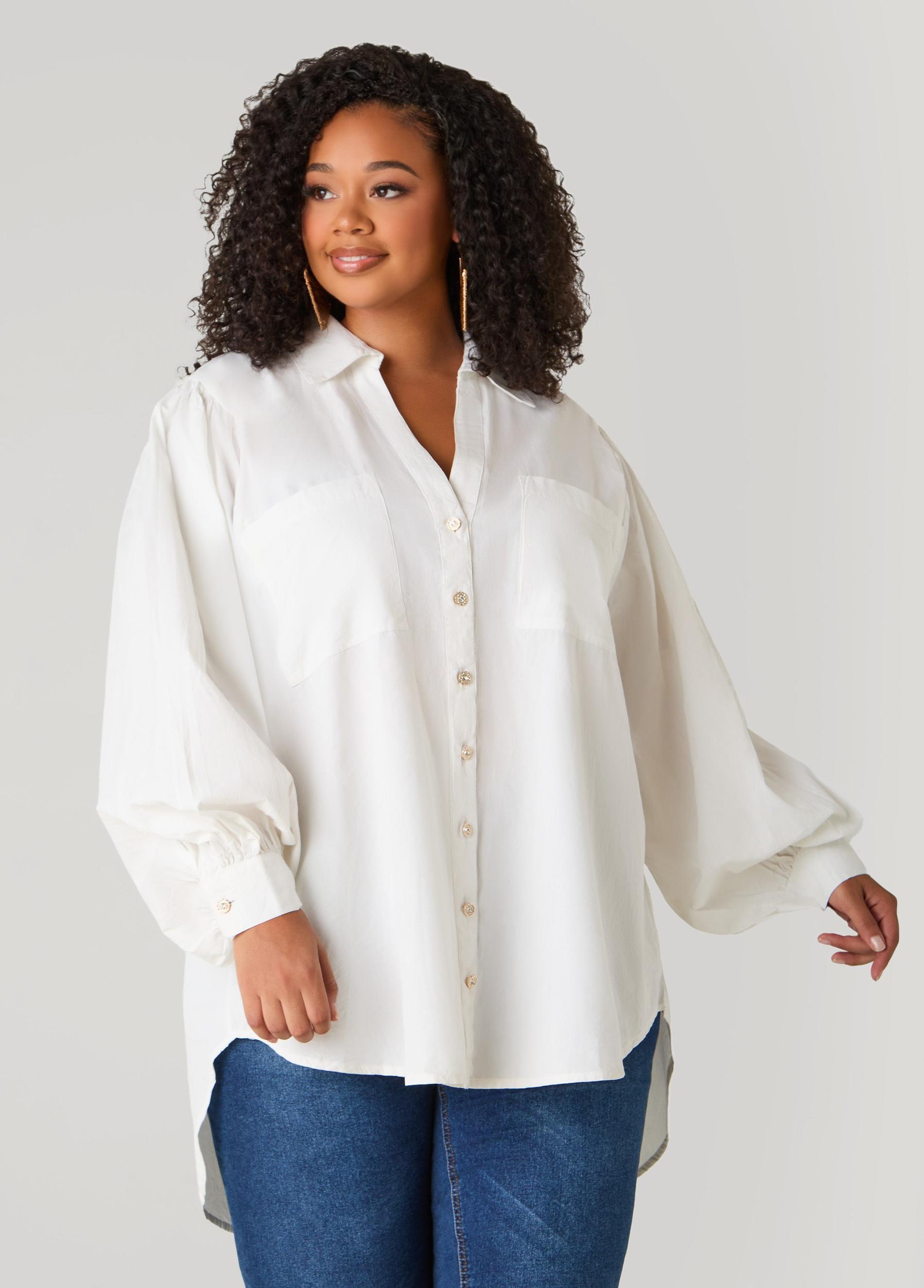 Tie Up Open Back Shirt Product Image