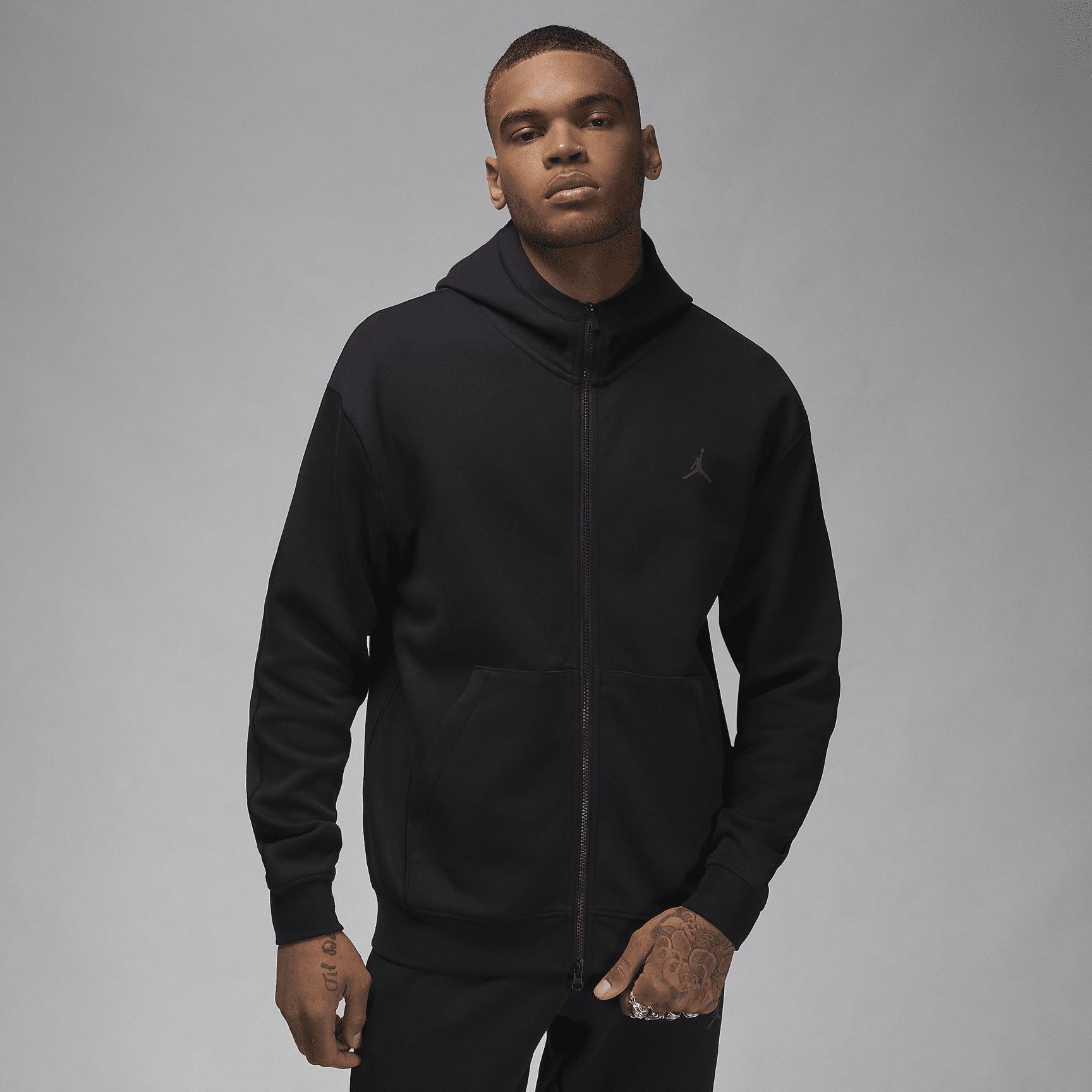 Jordan Sport Hoop Fleece Men's Dri-FIT Full-Zip Hoodie Product Image