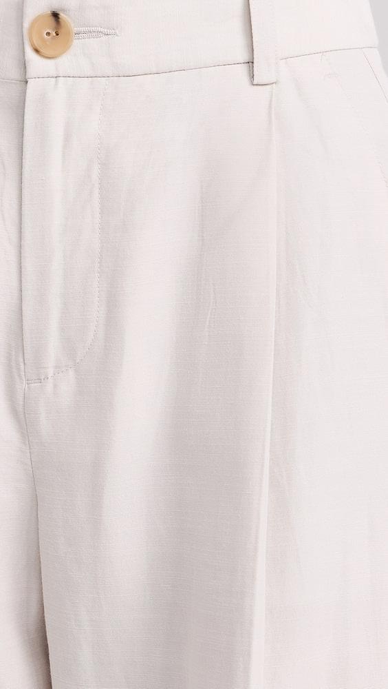 Vince High Waisted Casual Tailored Wide Leg Pants | Shopbop Product Image