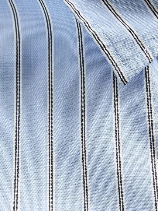 Cropped Flannel Shirt Product Image