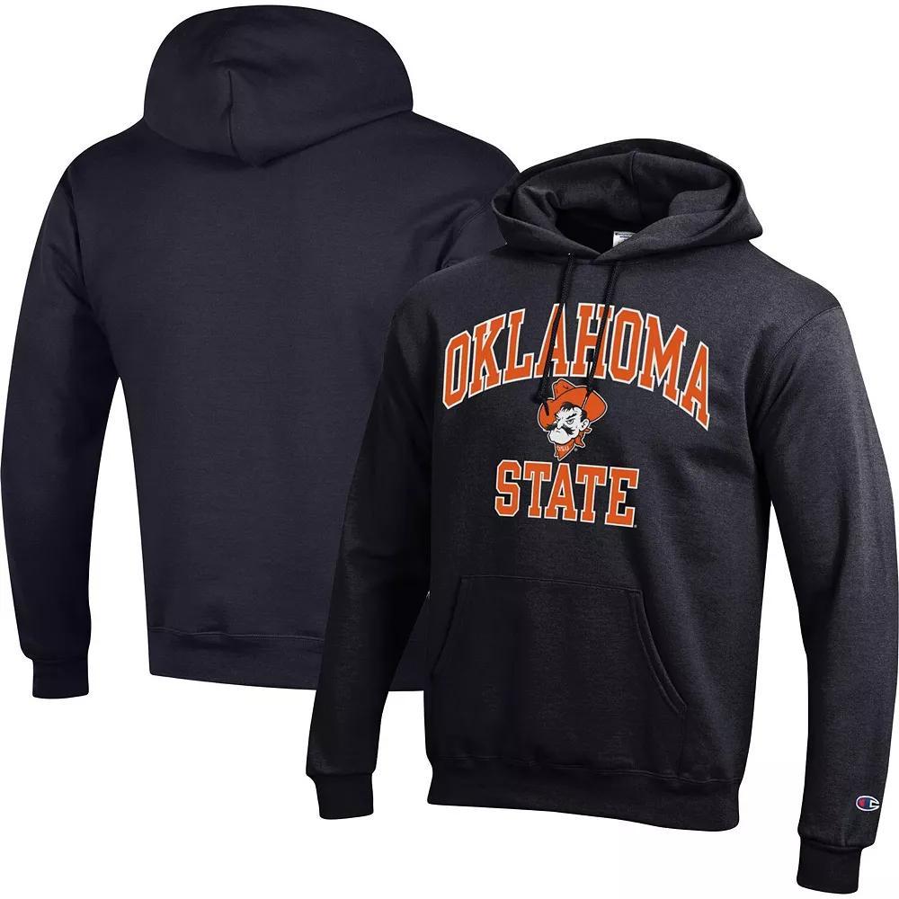 Men's Champion Black Oklahoma State Cowboys High Motor Pullover Hoodie, Size: 2XL Product Image
