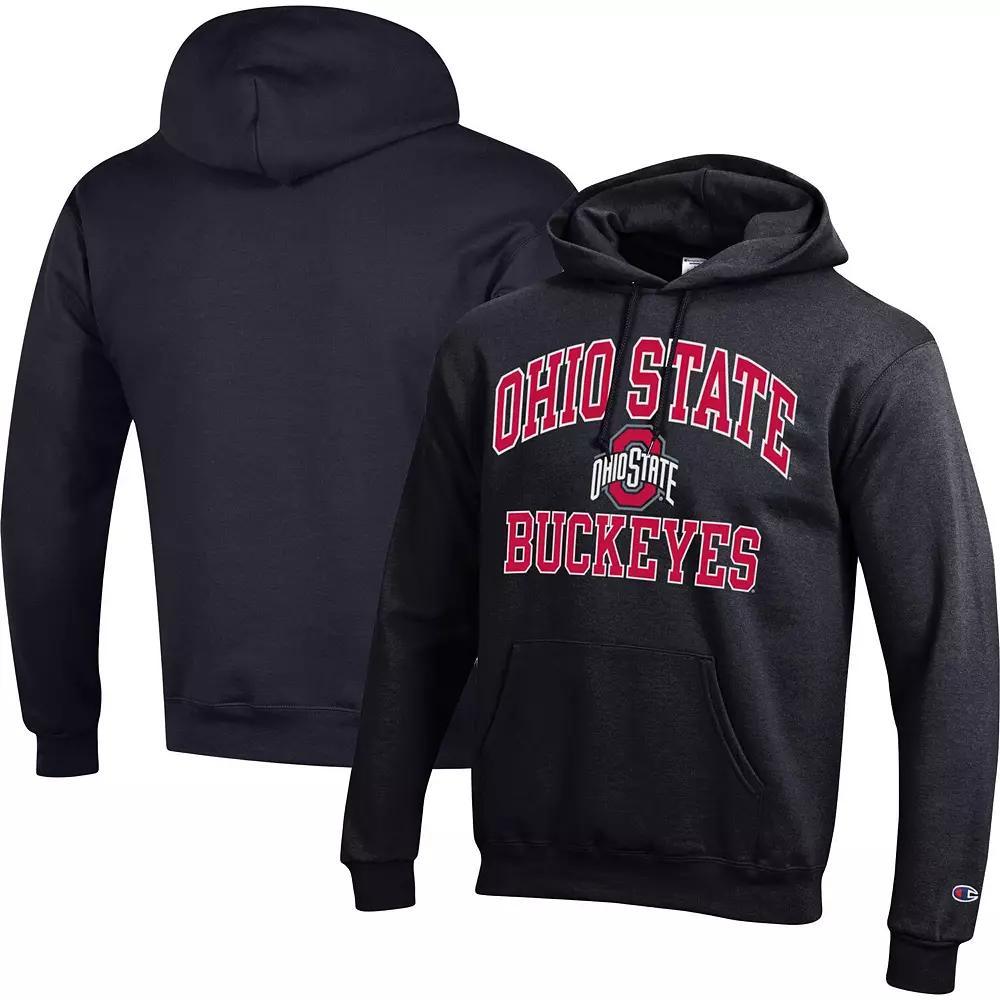 Men's Champion Black Ohio State Buckeyes High Motor Pullover Hoodie, Size: Small Product Image