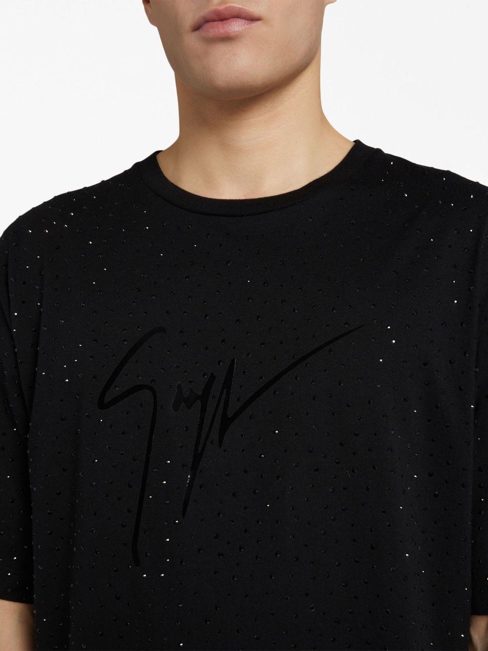 logo-print cotton T-shirt Product Image