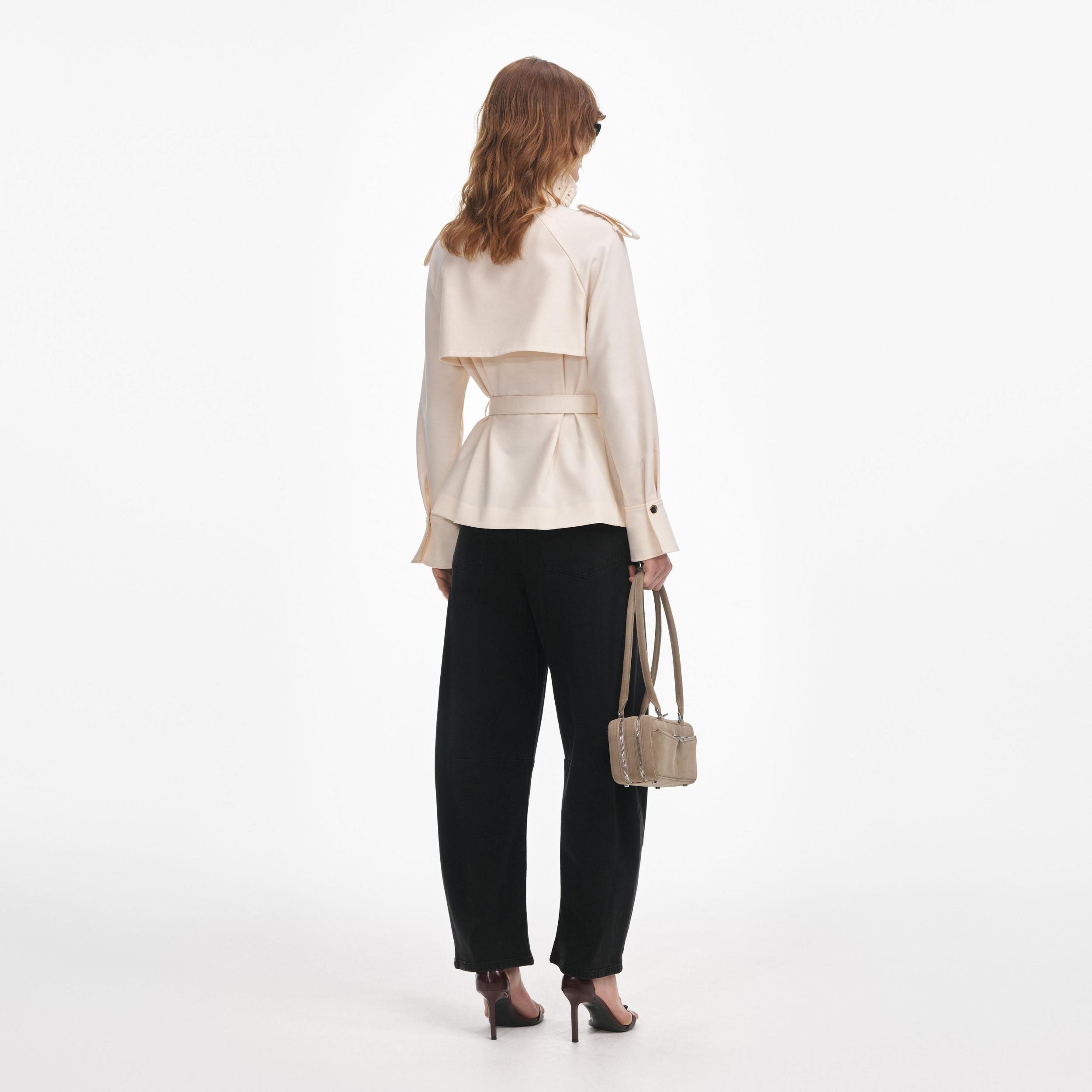 Cream Twill Jacket Product Image