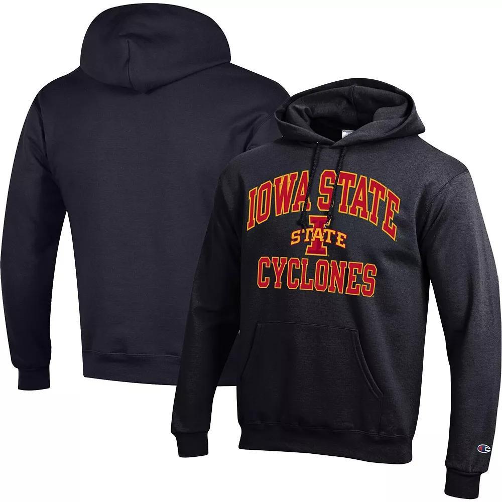 Men's Champion Black Iowa State Cyclones High Motor Pullover Hoodie, Size: Medium Product Image