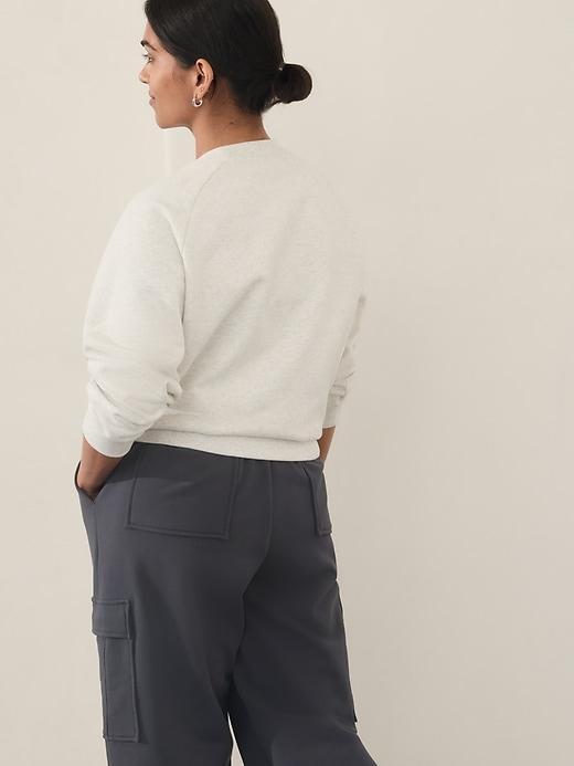 Athleta Embroidered Crew Sweatshirt Product Image
