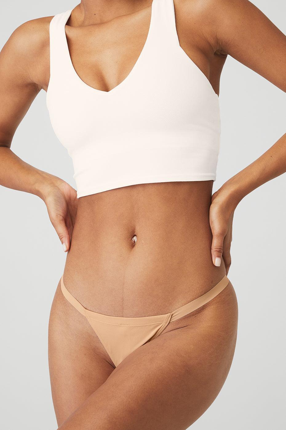Alo Yoga | Airbrush Invisible String Thong Underwear Product Image