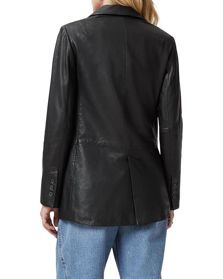 Women's AllSaints Deri Leather Blazer Product Image