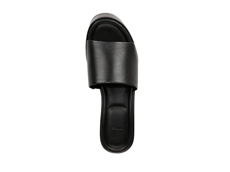 Vince Womens Polina Leather Platform Slide Sandals Product Image