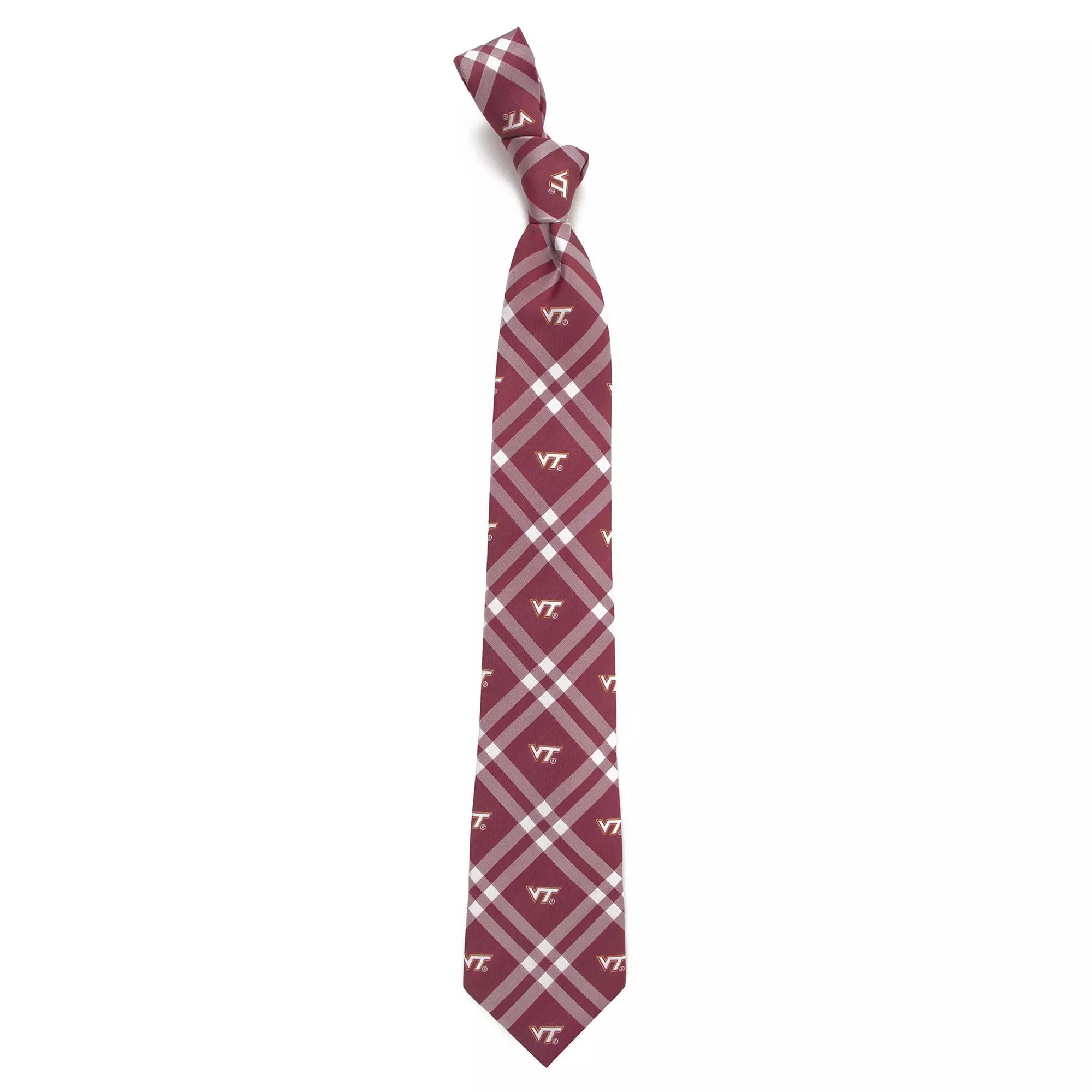 Men's Wisconsin Badgers Gingham Tie, Team Product Image