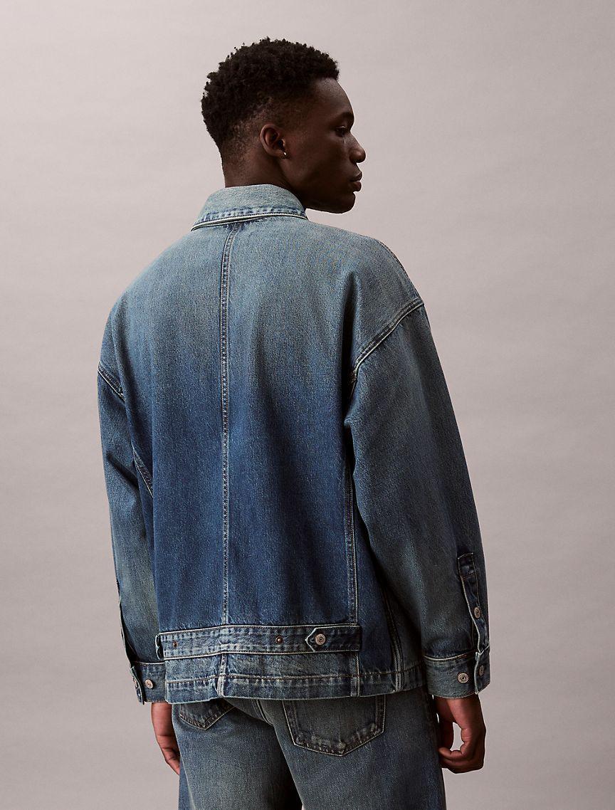 Denim Relaxed Field Jacket Product Image