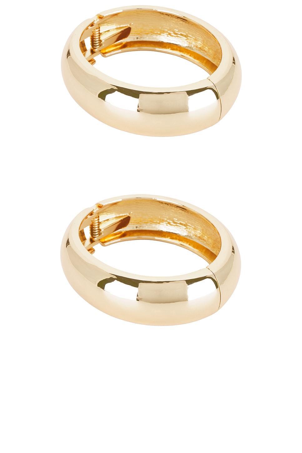 Double Tsuki Cuff Bracelet SHASHI Product Image