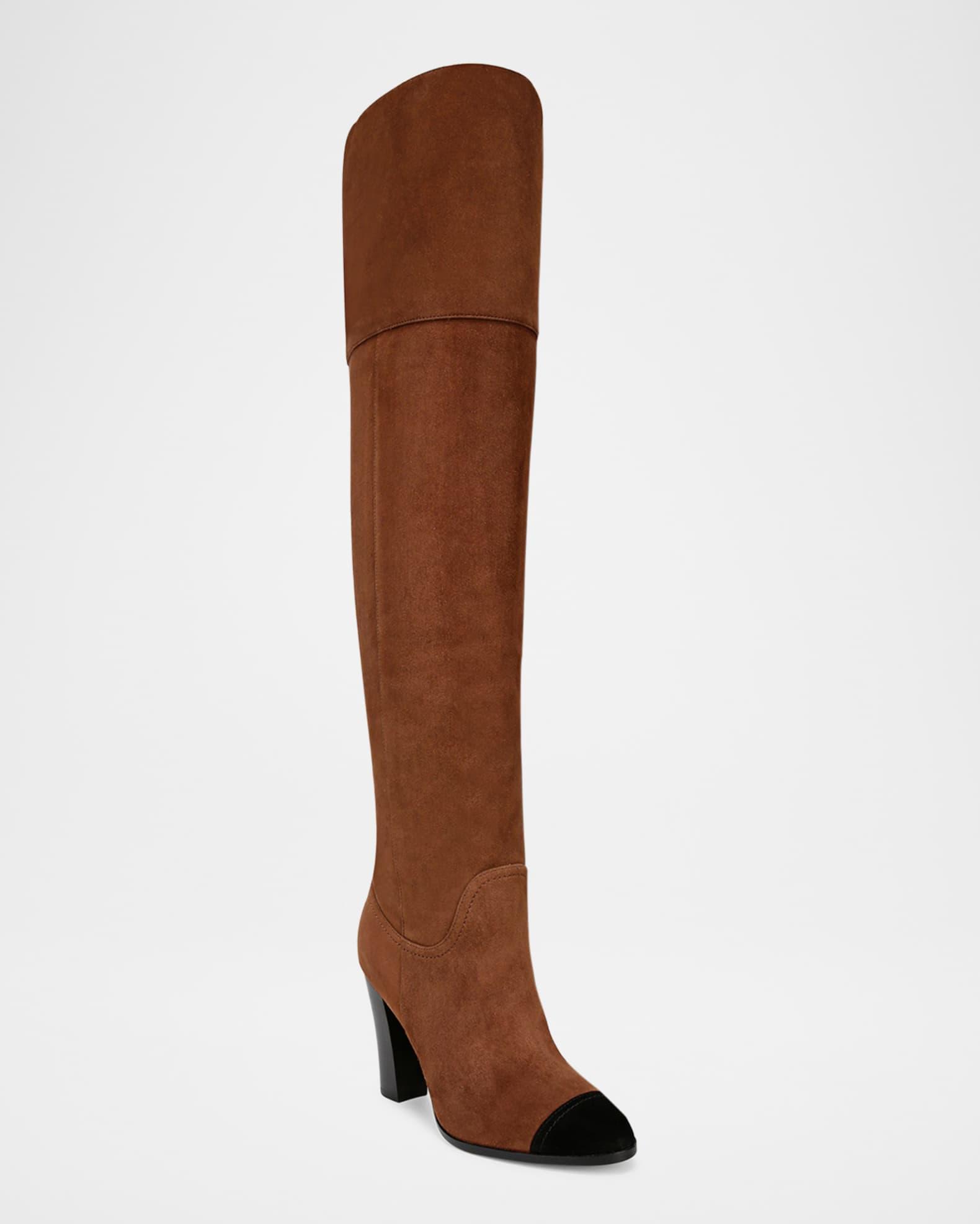 Conrad Suede Over-The-Knee Boots Product Image