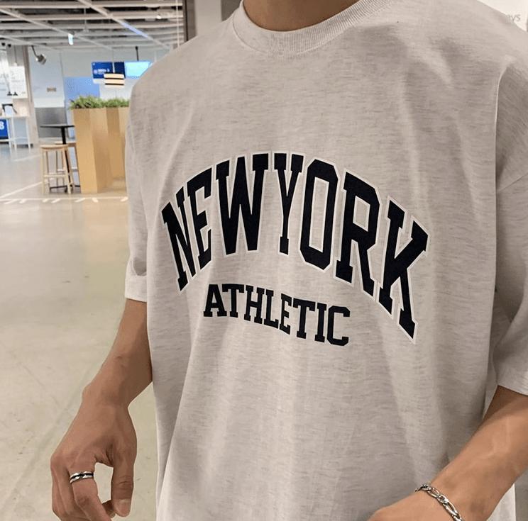 RT No. 11412 NEW YORK LETTERED SHORT SLEEVE Product Image