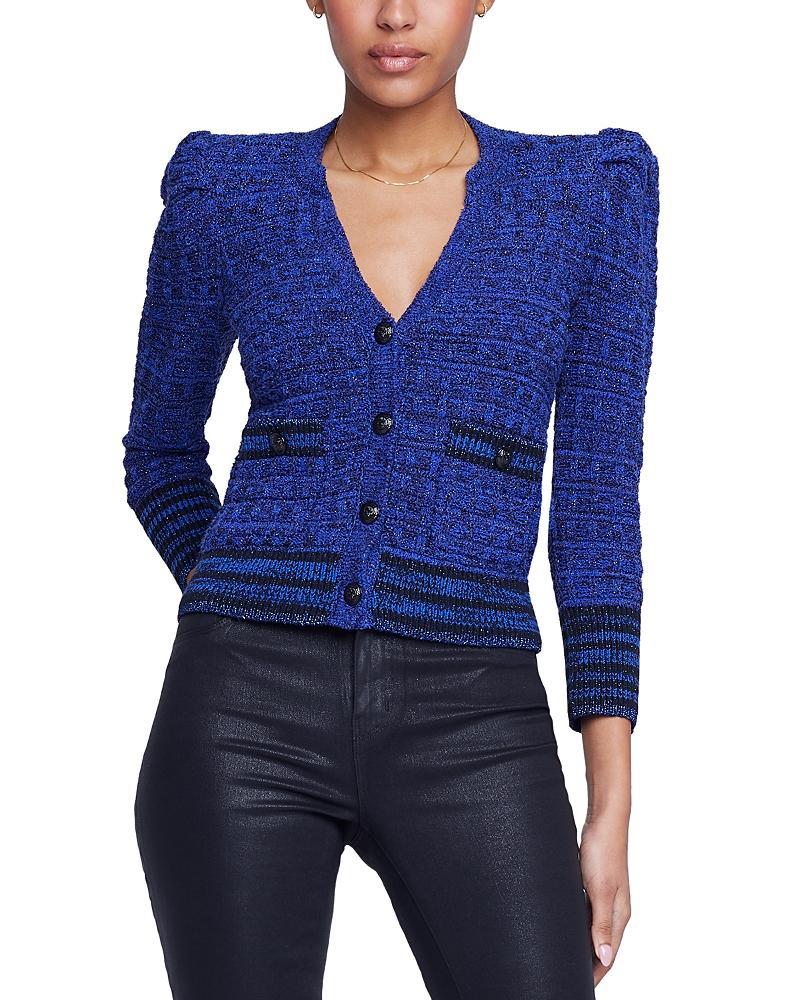 Womens Jenni Waffle-Knit Cardigan Product Image