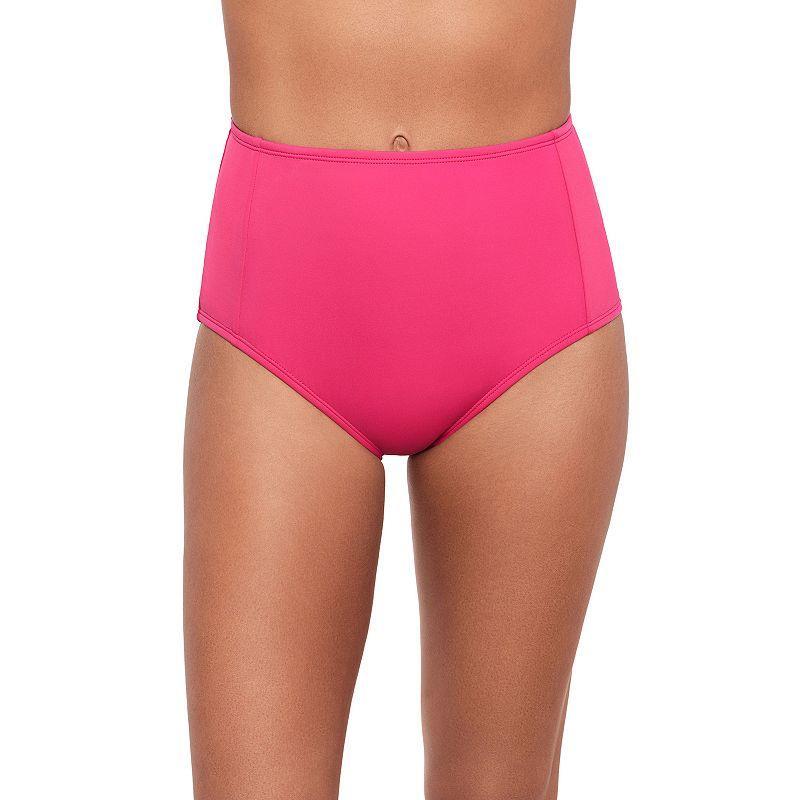 Women's Eco Beach High Waisted Swim Bottoms, Size: Small, Tidal Green Product Image