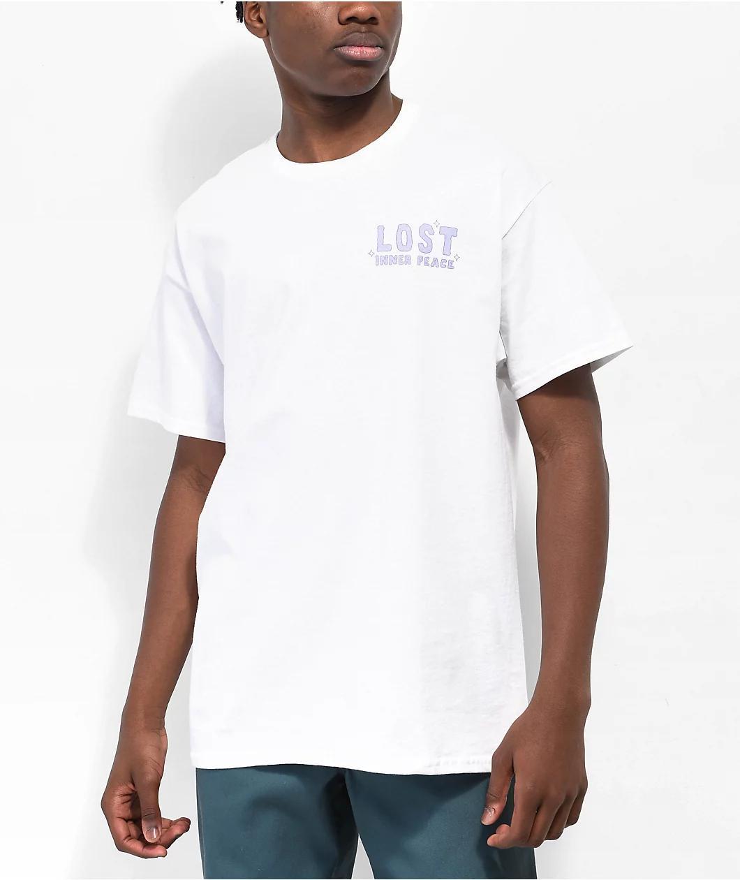 A.LAB Lost Inner Peace White T-Shirt Product Image