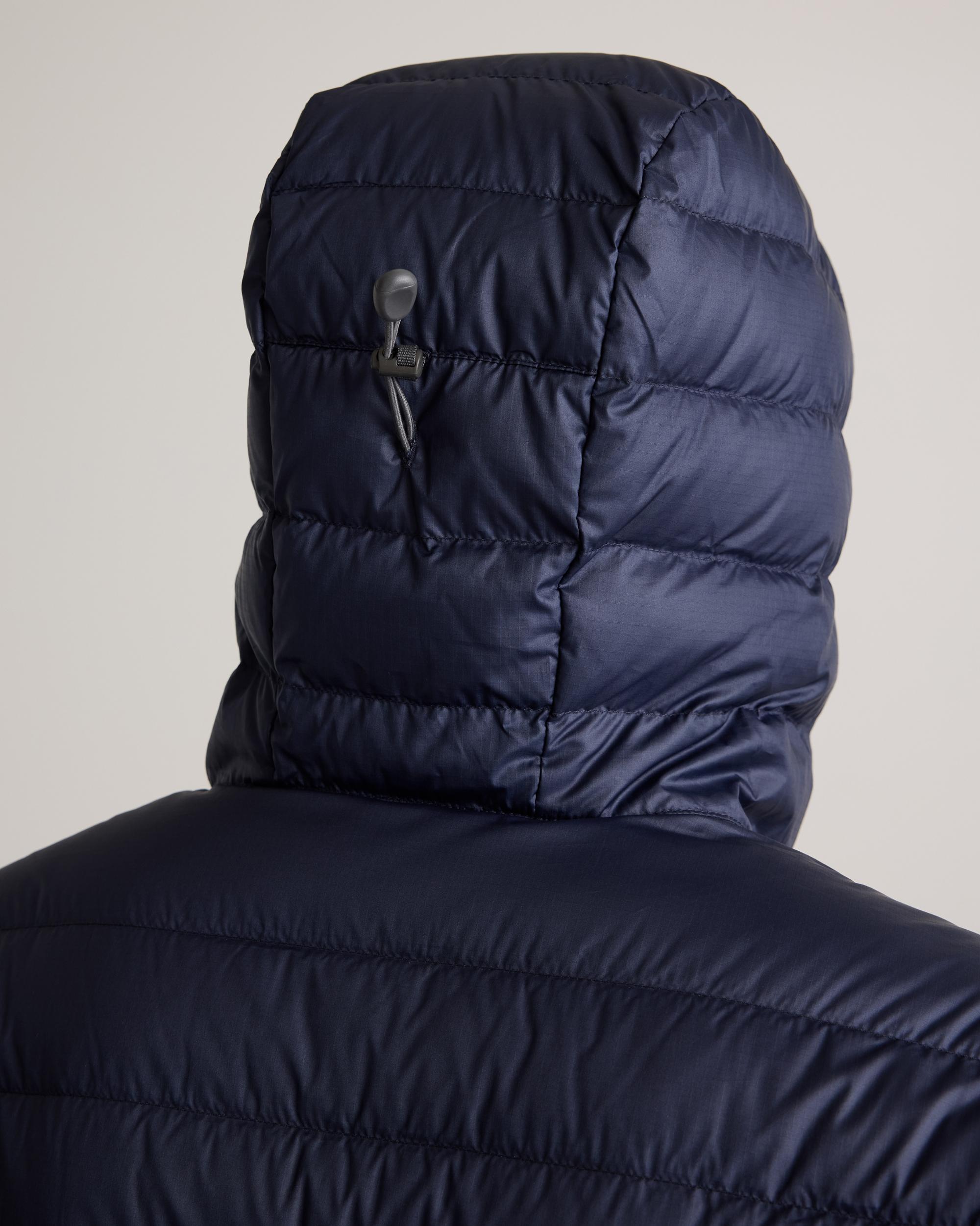 Quince | Men's Lightweight Down Packable Puffer Hooded Jacket Recycled Polyester Product Image