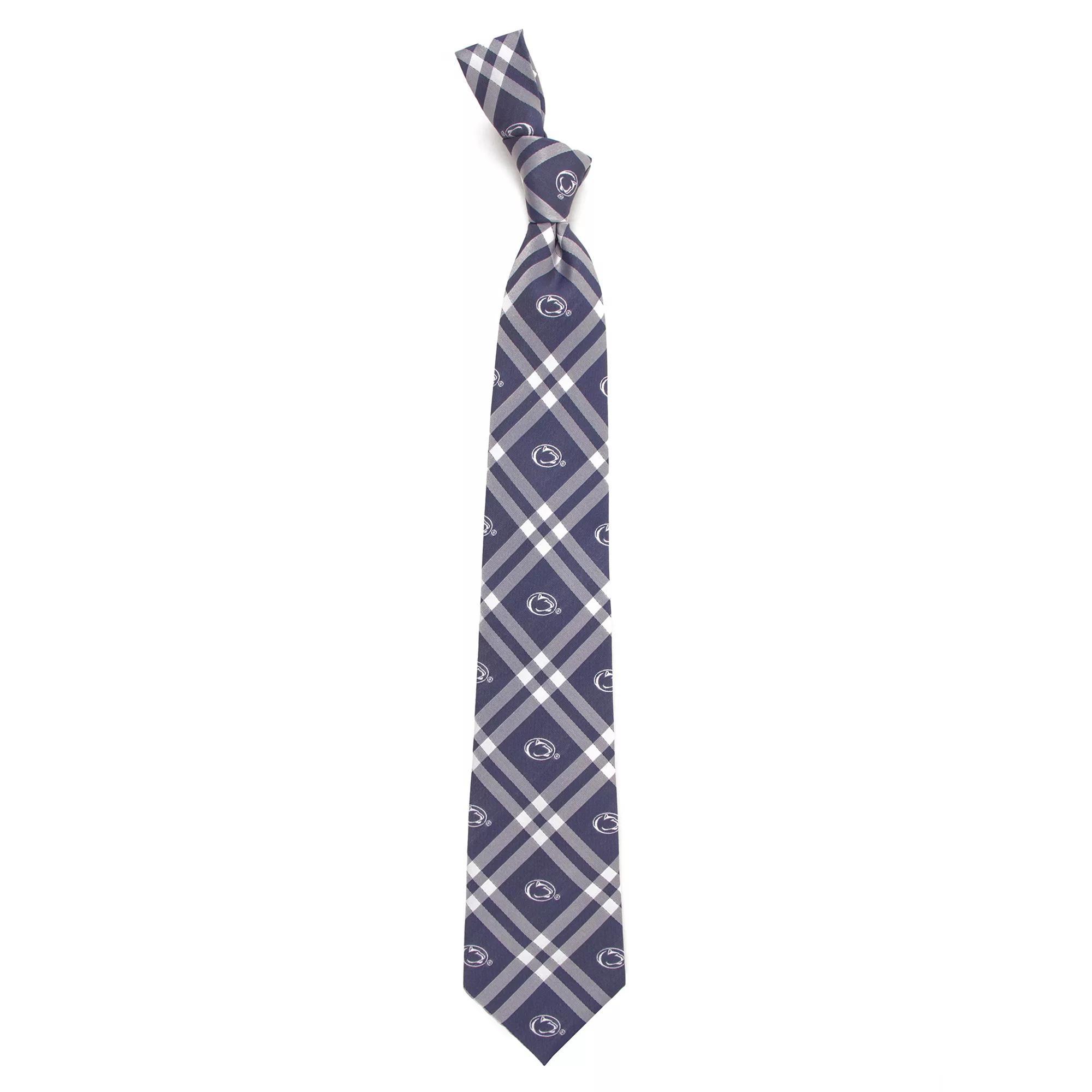 Men's Wisconsin Badgers Gingham Tie, Team Product Image
