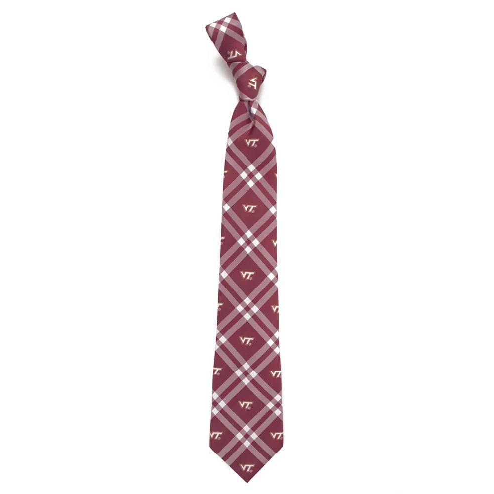 Men's Wisconsin Badgers Gingham Tie, Team Product Image