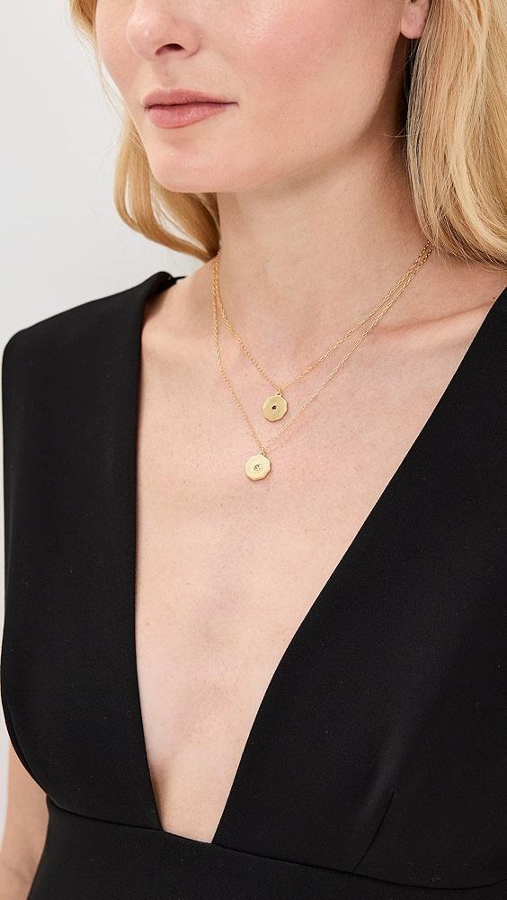 Gorjana Birthstone Coin Necklace | Shopbop Product Image