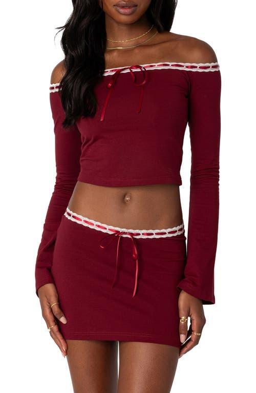 Womens Seline Ribbon Trim Top Product Image