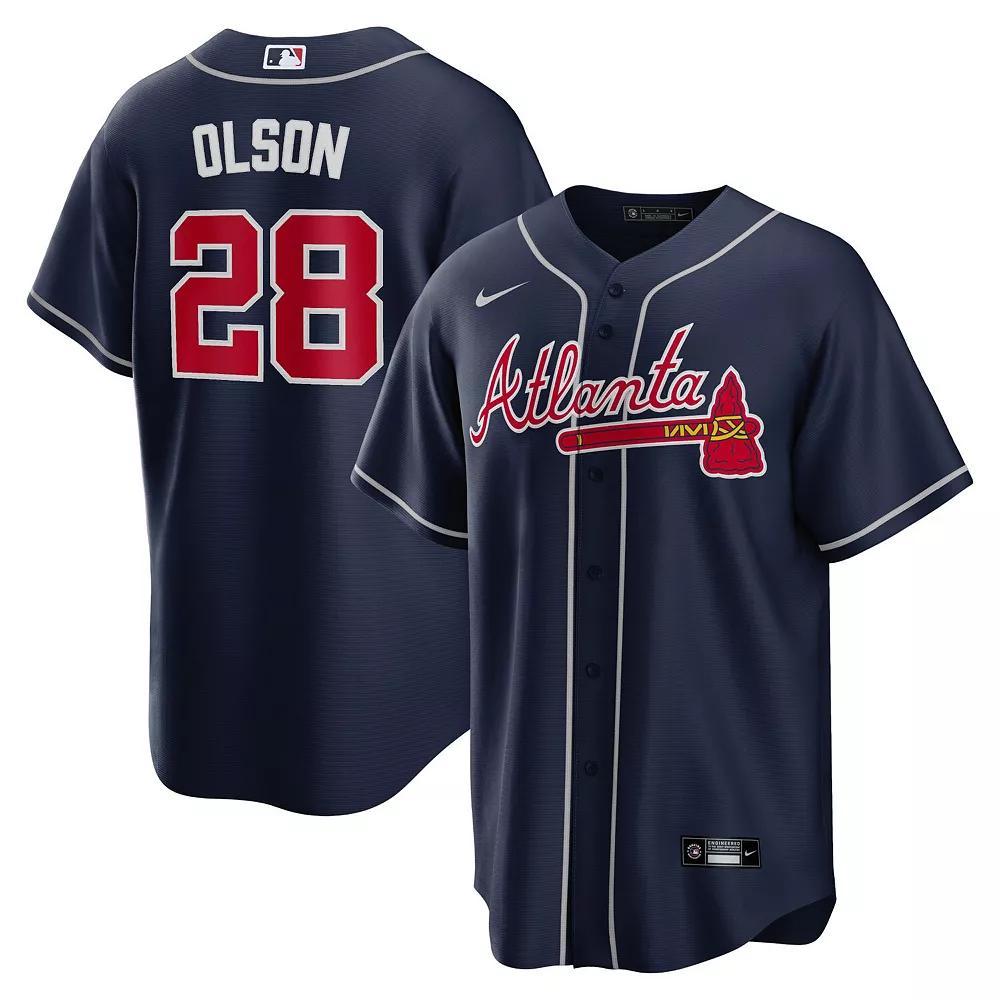 Nike Men's MLB Atlanta Braves (Matt Olson) Replica Baseball Jersey Product Image