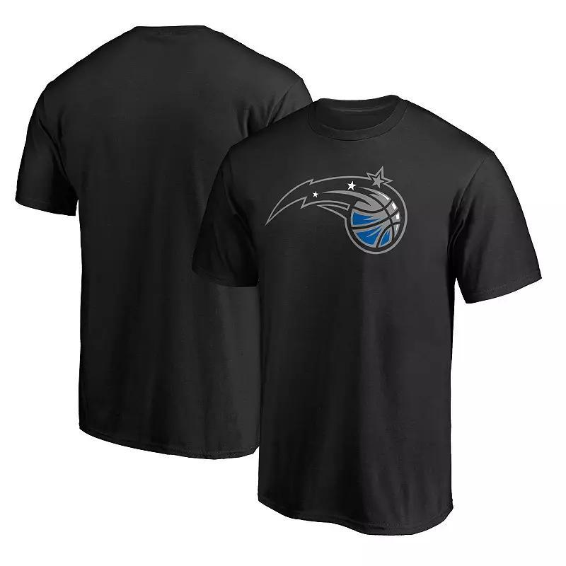 Men's Fanatics Branded Black Orlando Magic Primary Team Logo T-Shirt, Size: 2XL, Mag Black Product Image
