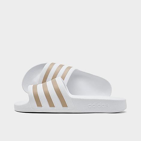 adidas Adilette Aqua Slides Cloud White M 12 / W 13 Unisex Product Image