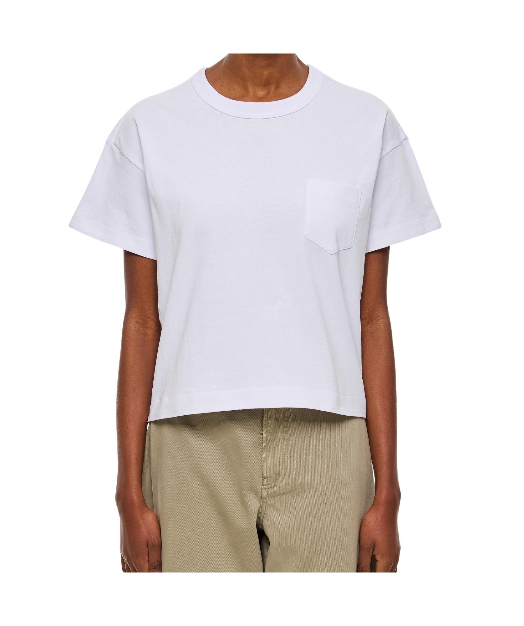 SACAI T-shirt  Woman Color White Product Image