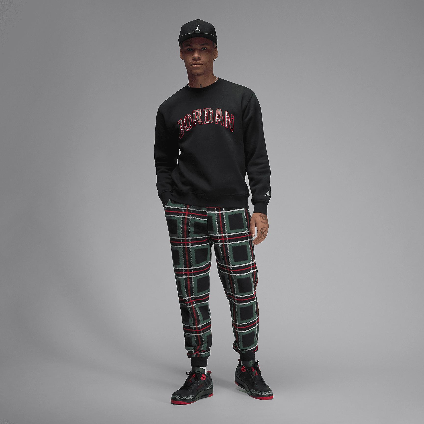 Jordan Essentials Men's Fleece Crew-Neck Sweatshirt Product Image