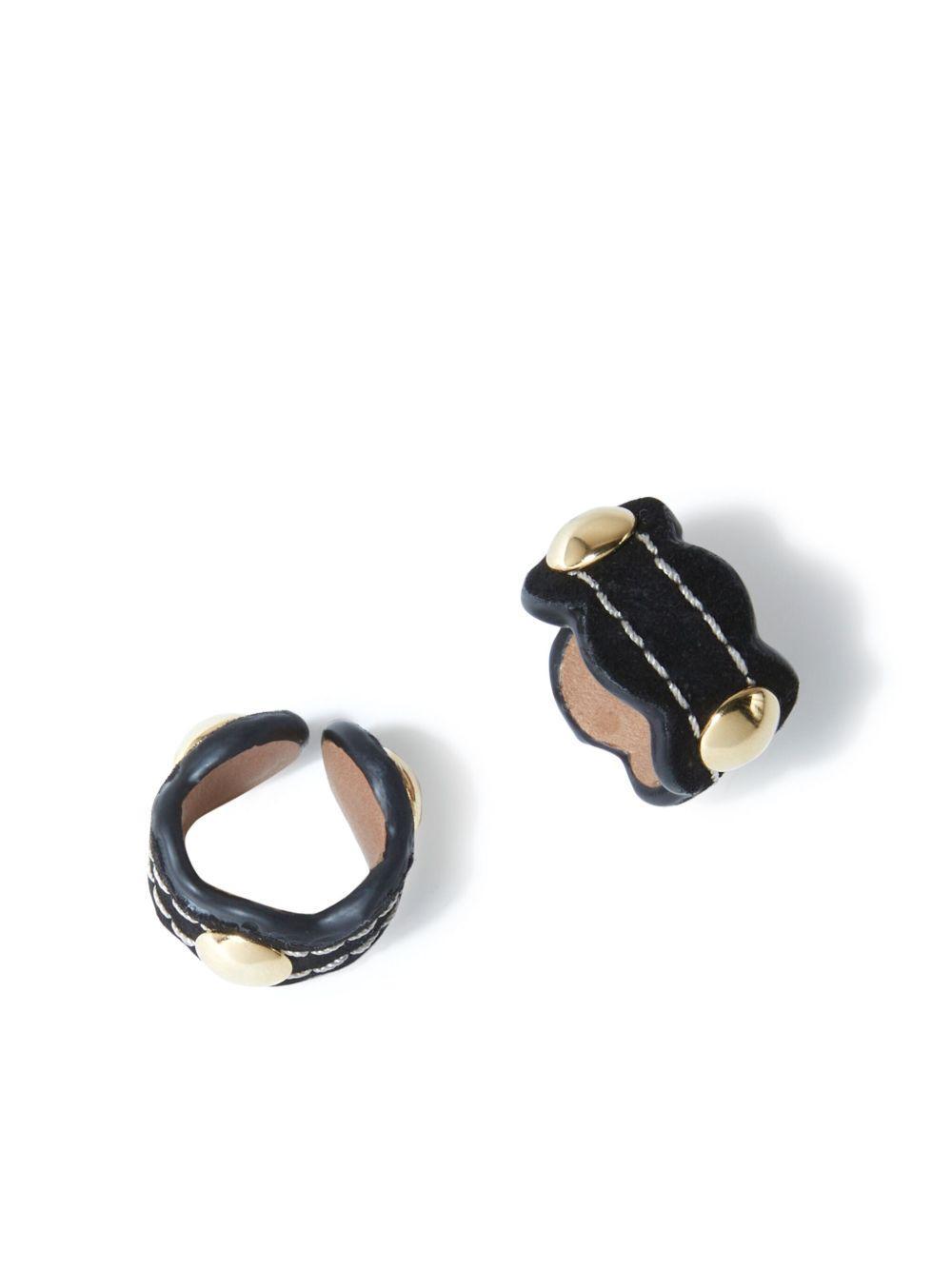 Onde open-band rings (set of two) Product Image